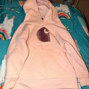 Carhartt Pink and Black Size 2T Label Close-Up
